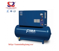 Máy nén khí trục vít + bình chứa