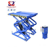 Cầu cắt kéo nâng gầm loại kép