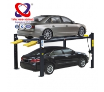 Cầu nâng bốn trụ đỗ xe 